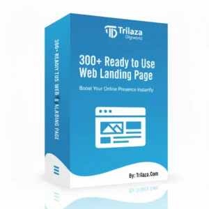 Ready to Use Web Landing Page