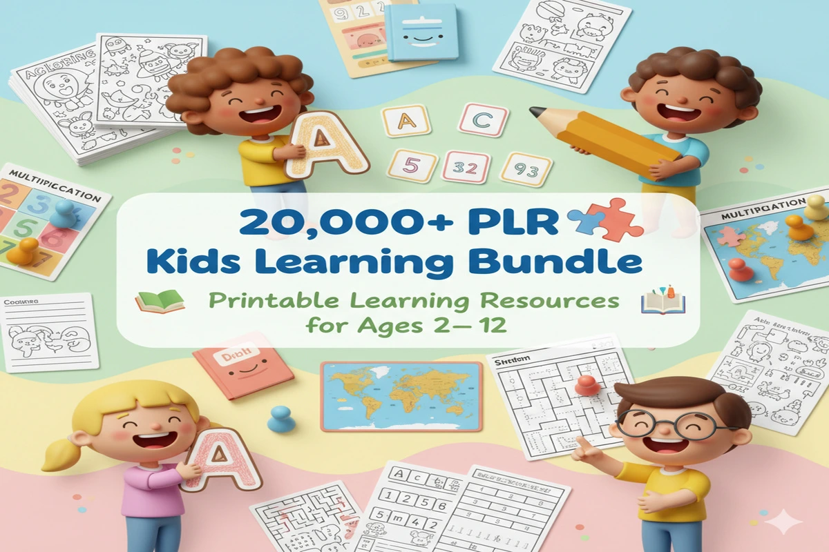 Kids Learning PLR Bundle